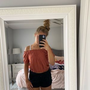 AE off the shoulder top